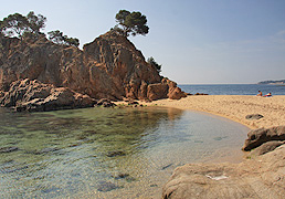 Platgeta de Cap Roig, Calonge